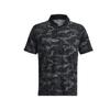 Iso-Chill All-Over Print Golf Polo Shirt Men Tops Black 1377365-001