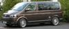 VW Transporter T5 — ХРОМИРОВАННЫЕ накладки на боковые двери