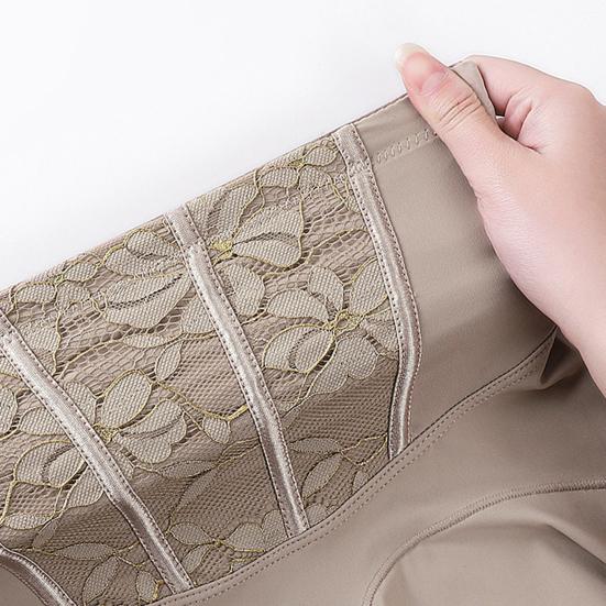 Женское корректирующее белье с высокой талией, утягивающие трусы для коррекции фигуры, утягивающие бедра и ягодицы, дышащее нижнее белье для повседневной носки