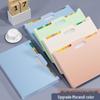 A4 Expandable Accordion Folder - Large Capacity Desktop Organizer for Students and Office Use