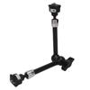 Camera Articulating Arm 11 Inch Aluminum Alloy DSLR Camera Display Mount with 14 Inch Screw and