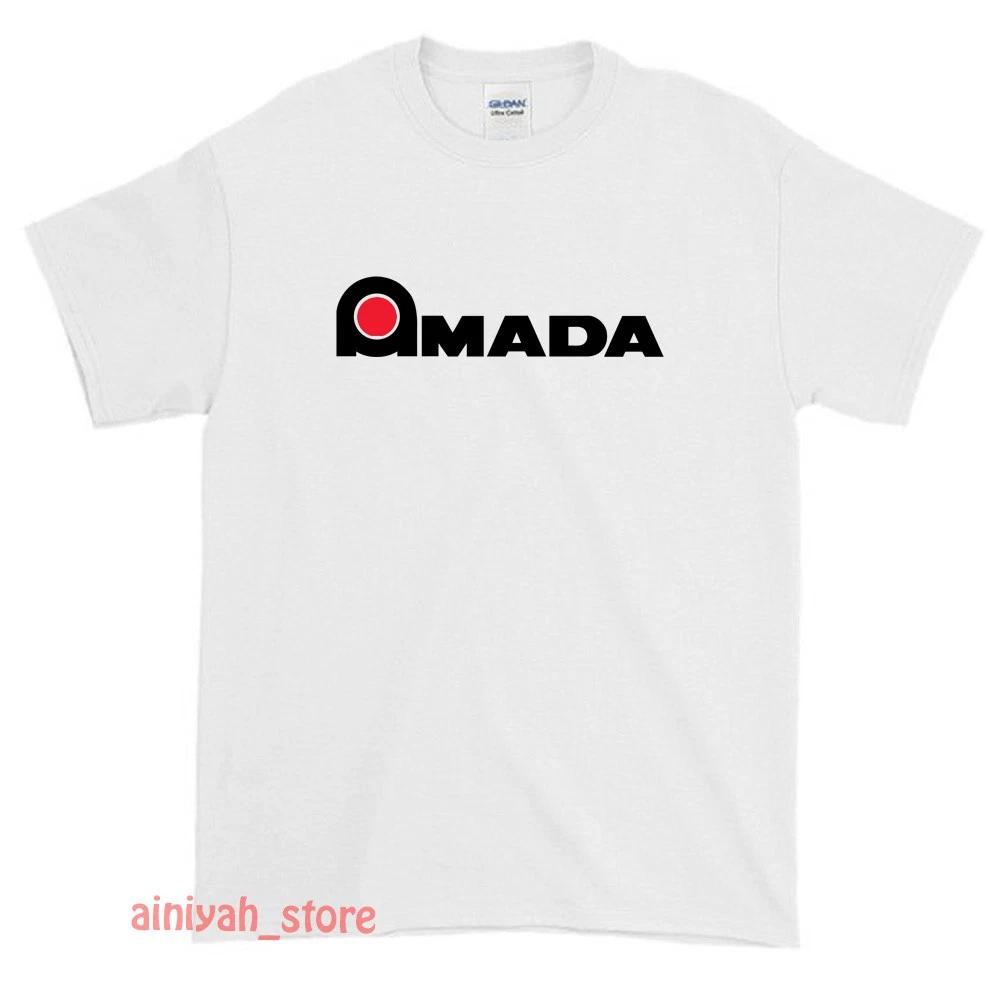 AMADA Sheet Metal Fabrication Machine Logo Men's Funny T shirt USA Size S-XXL