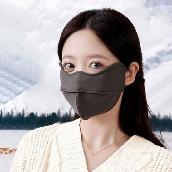 Ветрозащитная защита для лица, дышащая многоразовая защита от солнца, моющаяся термозащитная маска для лица для мужчин и женщин, работа на велосипеде