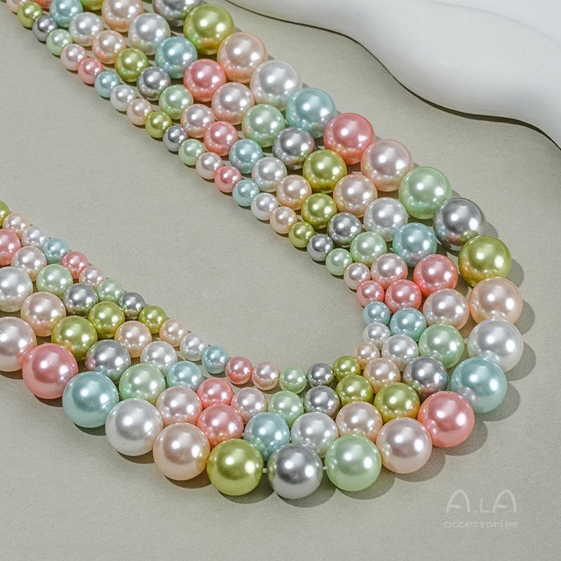 Бусины из барочного жемчуга смешанных цветов для изготовления ожерелья своими руками