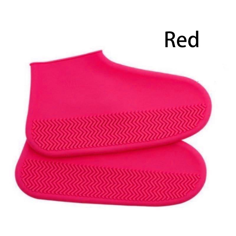 1 пара унисекс для дома, силиконовые бахилы, резиновые сапоги, водонепроницаемые сапоги, защитные чехлы для обуви, многоразовые