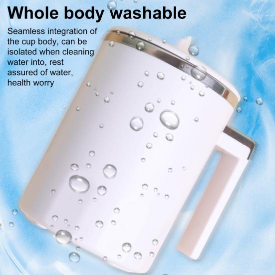 Кружка для кофе с функцией самопомешивания, светодиодный дисплей, температура, 350 мл, перезаряжаемая чашка для смешивания молока