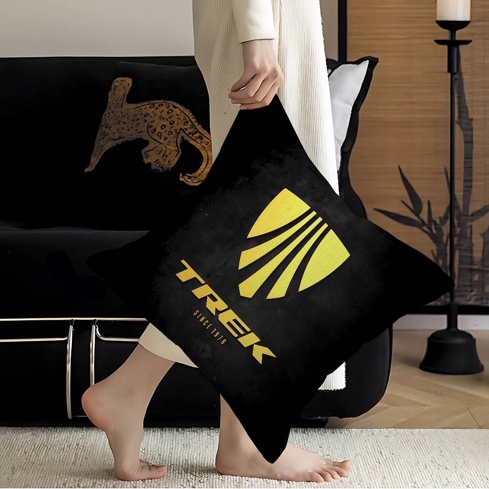 T-Treks Bicycle Cushion Cover Pillow Cover Decor Pillowcase Printed Cushion Case For Couch