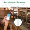 WIFI Temperature And Humidity Sensor Tuya Smart Home External Thermometer Detector Compatible For Alexa Smart Speaker