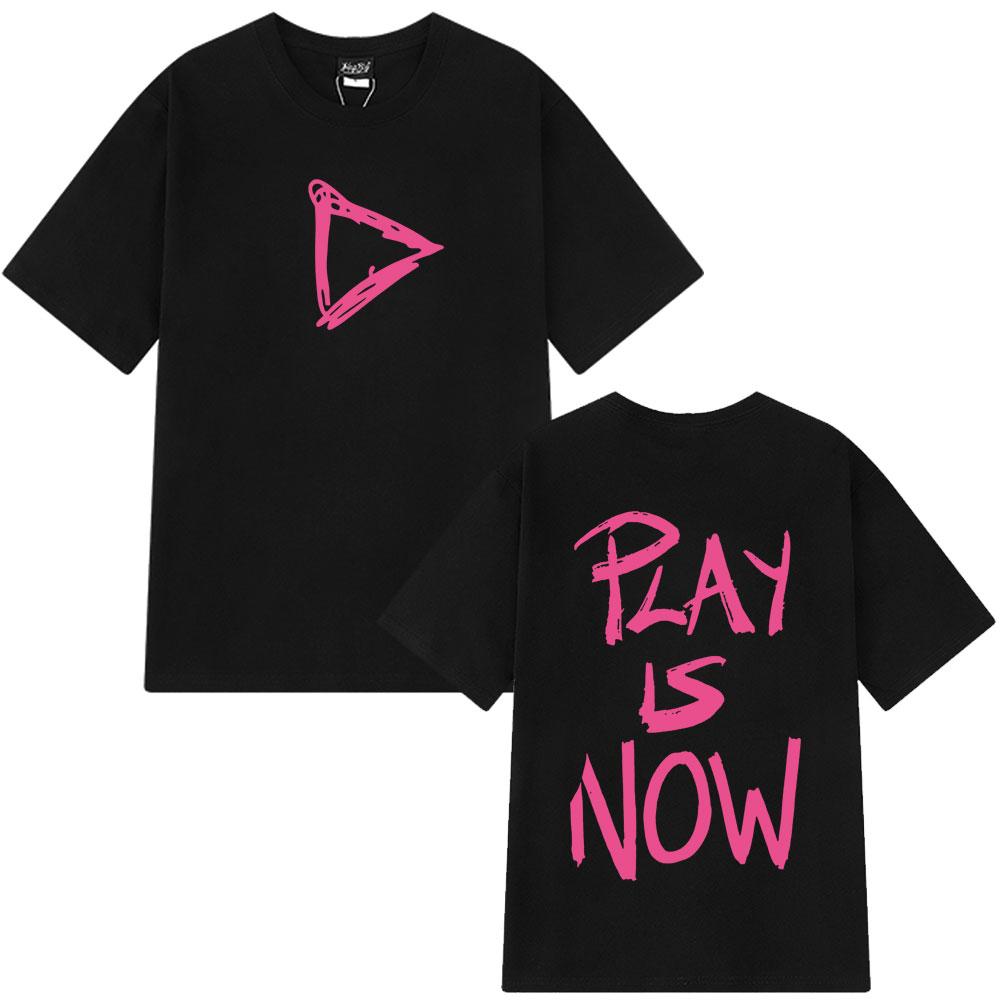 Ed Sheeran Play Is Now Fashion graphics T shirts men women Short Sleeve Cotton tshirt Short-sleeved aesthetic T-shirt streetwear