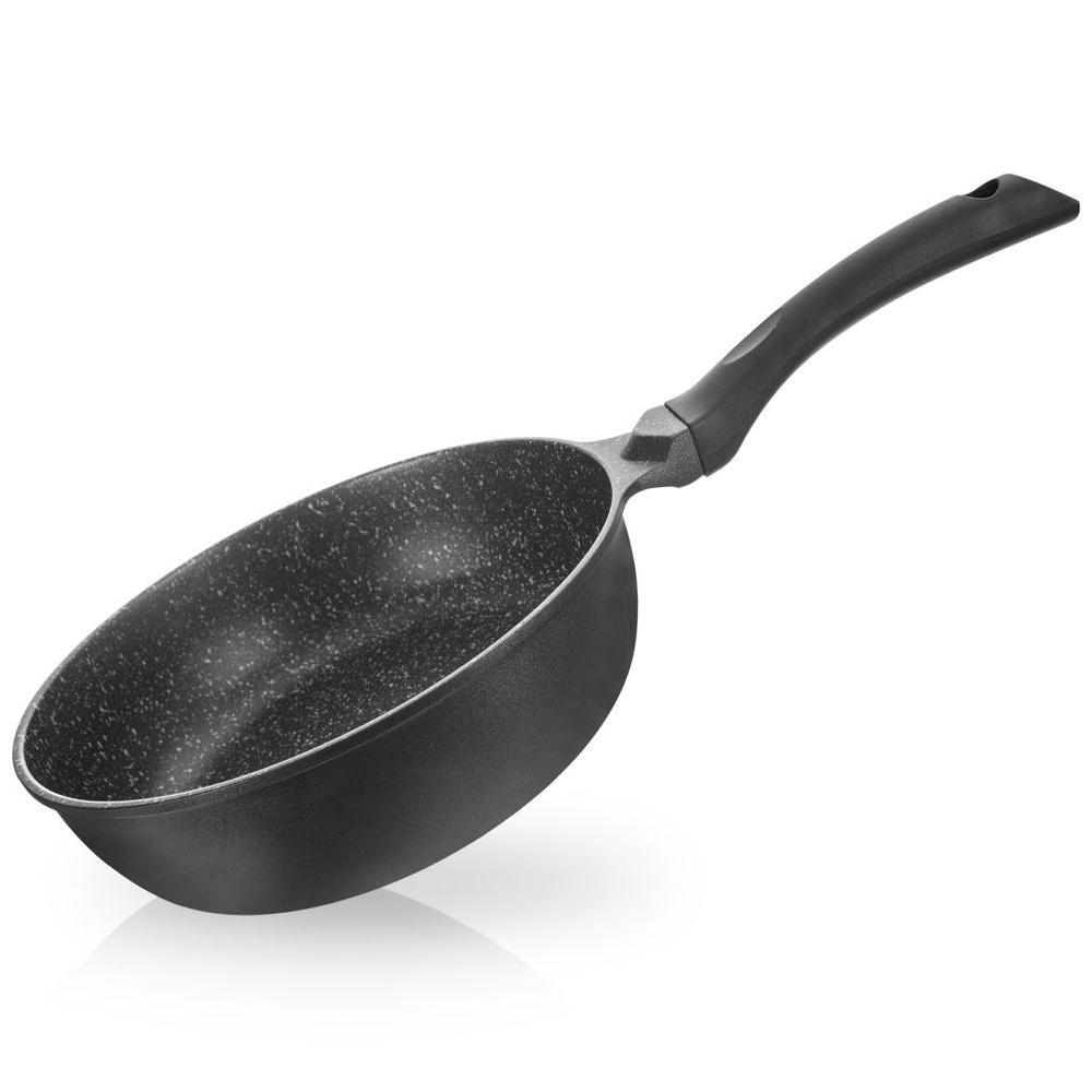 Deep, high granite frying pan GRANDE 28 cm