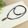 Creative Tibetan Nine Eye Tianzhu Necklace Agate Pendant Bracelet Bracelet Vintage Couple Accessories