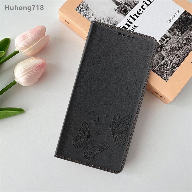 For TCL K23 K24 T506D T509K T510SPP T5094 T602DL T701DL Magnetic Flip Leather Case Coverage Shockproof Cover Wireless Charging Card Slot Holder