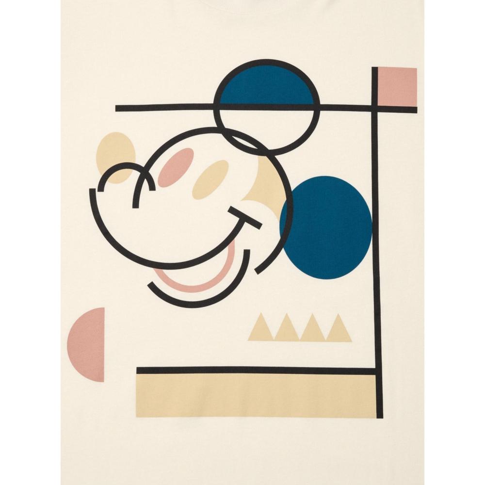 Uniqlo Футболка с коротким рукавом и принтом Микки Фейса UT