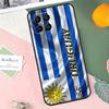 Чехол Флаг Уругвая для Honor X8b X9b X9c X9a X8a X8 X9 50 70 90 Lite Honor 200 Lite Magic 7 5 6 Pro