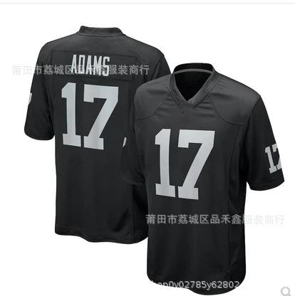 Raiders Raiders #4 CARR 17 #ADAMS 98 #CROSBY Rugby Shirt