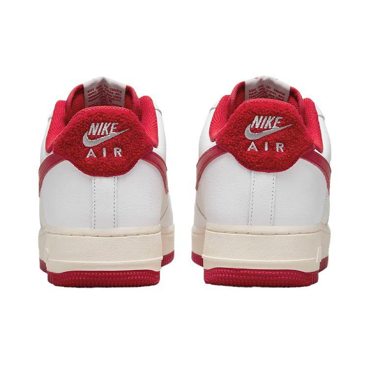 Nike Air Force 1 07 LV8 Lettermans Jacket Мужские кроссовки Белый спорт-красный парус DO5220-161