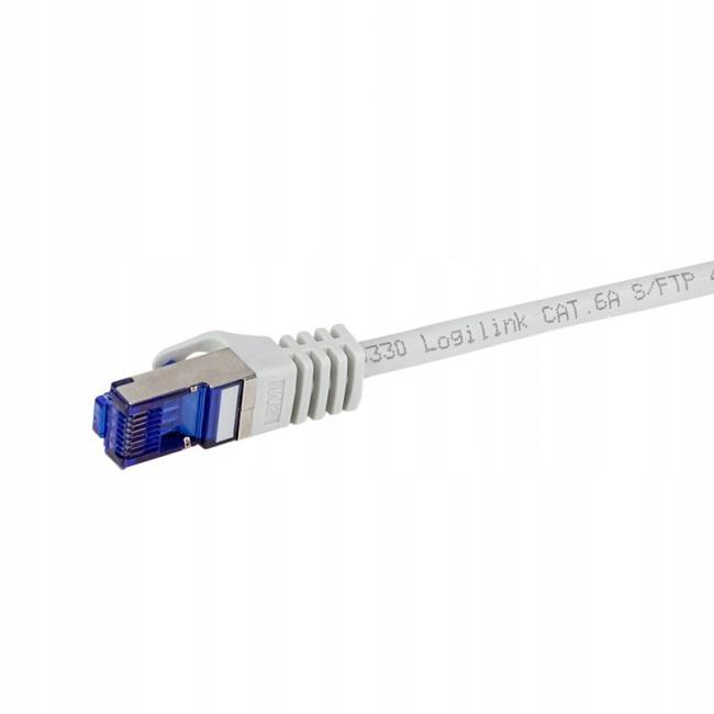 Patchcord LogiLink C6A072S Cat.6A /FTP Ultraflex 5.0m gray