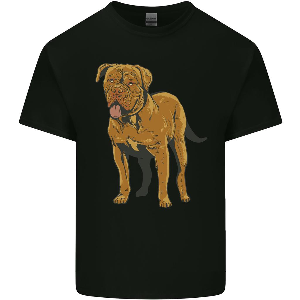French Mastiff Dogue Bordeaux Dog Unisexs Light Cotton TShirt