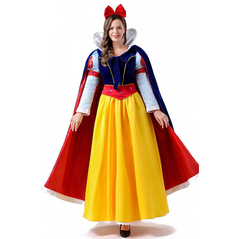 Cosplay Halloween costume fairy tale Snow White dress cosplay ball party costume hostess costume