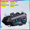 Y10 Motorcycle Helmet Headset Bluetooth 5.3 Voice Contro Motorcycle Wireless Hands-on Talking Headset Waterproof