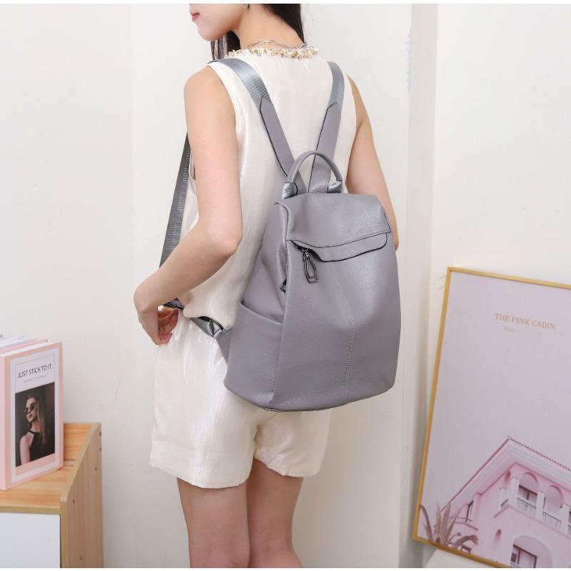 Натуральная кожа рюкзак для поездок на работу рюкзак большой вместимости дорожная сумка школьный ранец