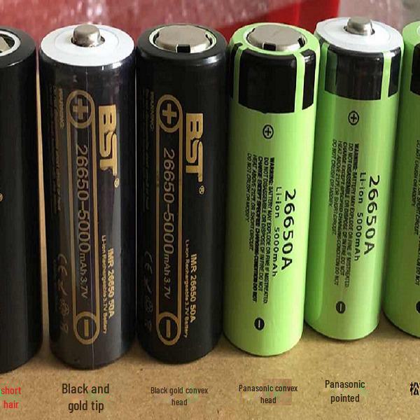 Panasonic NCR26650A 5000mAh 5C литиевая батарея для мощных фонарей