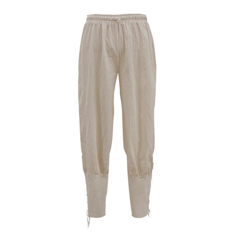 Medieval Pirate Cosplay Pants With Striped Pattern For Theater Costumes And Stage Performances