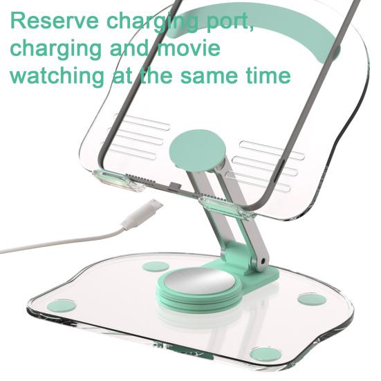 Подставка для ноутбука с вращающейся на 360 градусов универсальной основой Прочная несущая стойка Эргономичное крепление для ноутбука