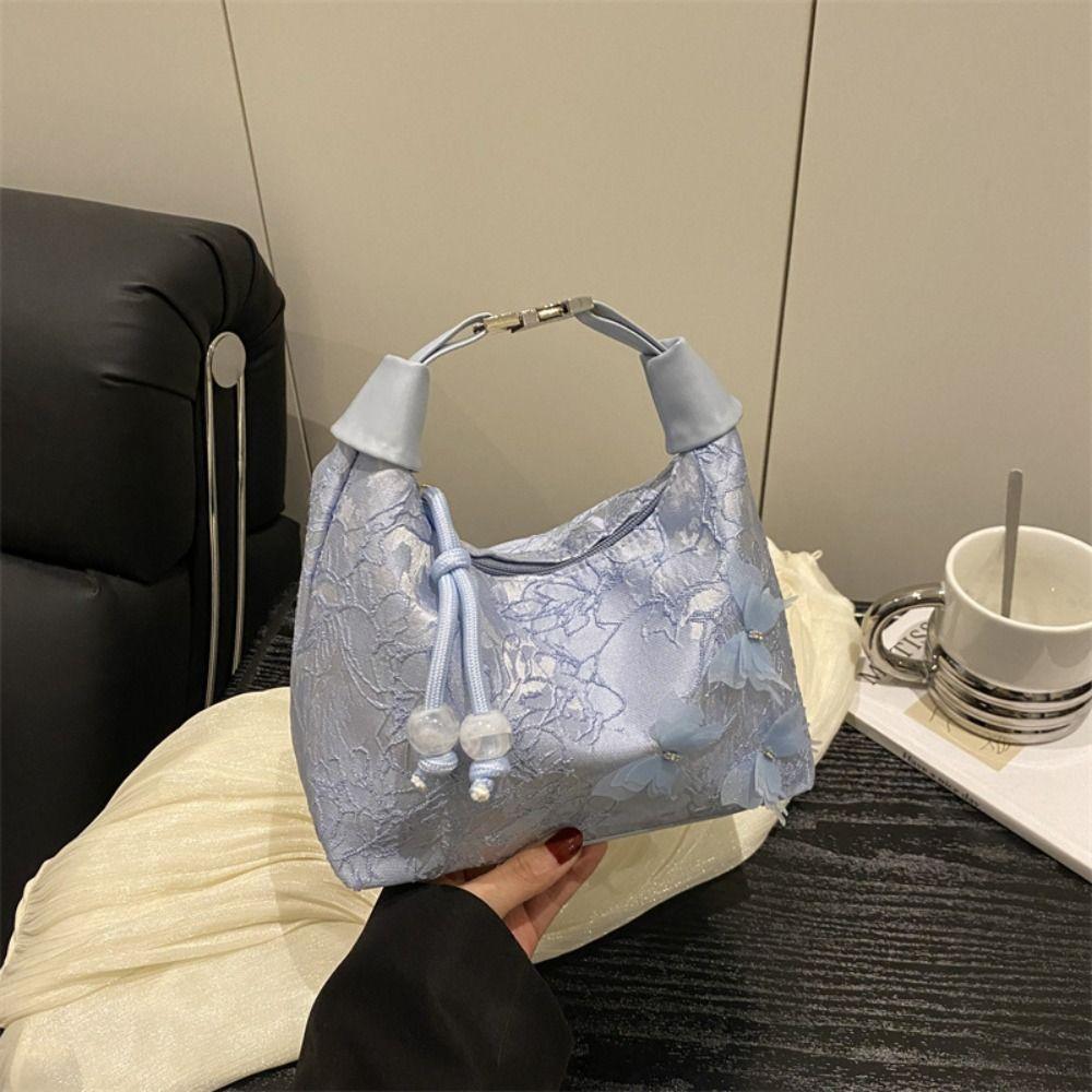 Embroidered Hanfu Embroidery Handbag Butterfly Cheongsam Bag Retro New Chinese Style Handbag Party
