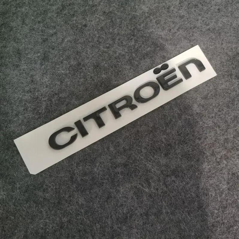 ABS Наклейка-значок на задний багажник автомобиля для Citroen C1 C3 C4 C5 DS3 DS4 DS5 Berlingo Jumpy Numero Автоаксессуары для модификации