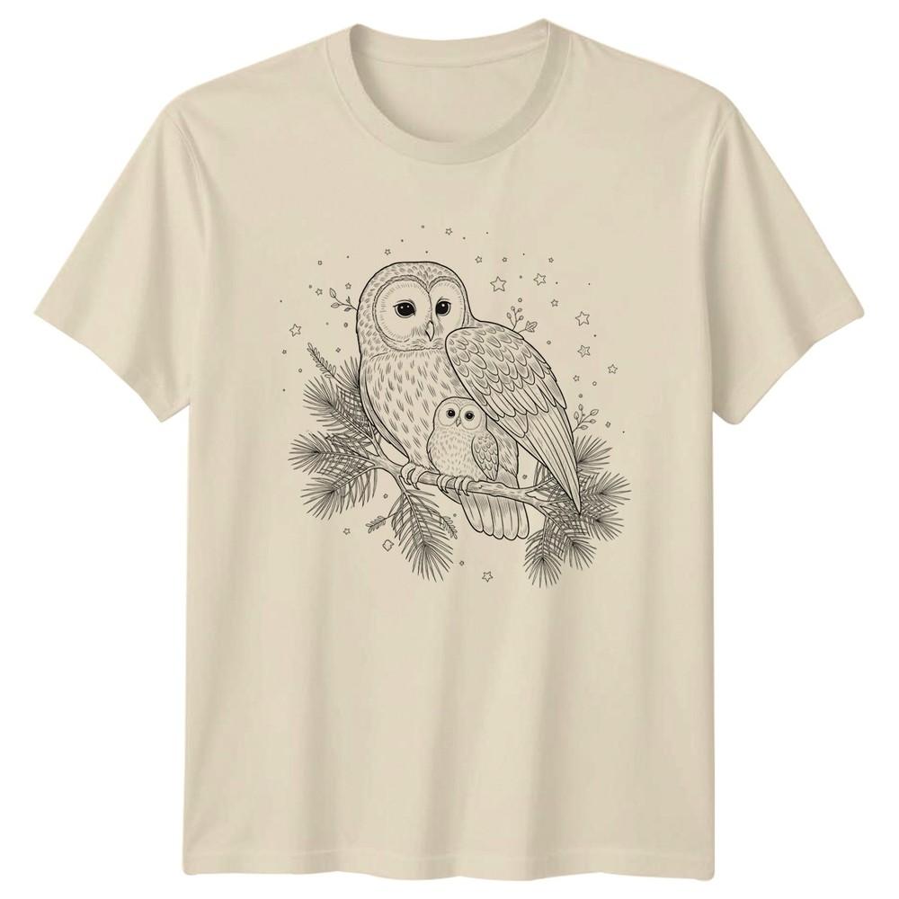 Always By Your Side Mother And Baby TShirt Baby Owl Wildlife Mothers Day