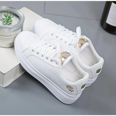 2024 2024 Tenis Feminino белые туфли на шнуровке женские из искусственной кожи однотонные женские туфли повседневные женские туфли спортивные