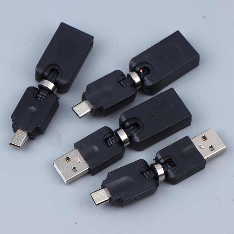 USB-адаптер "папа-мама" с вращением на 360 градусов, гибким соединением для эффективной организации рабочего места, домашнего офиса
