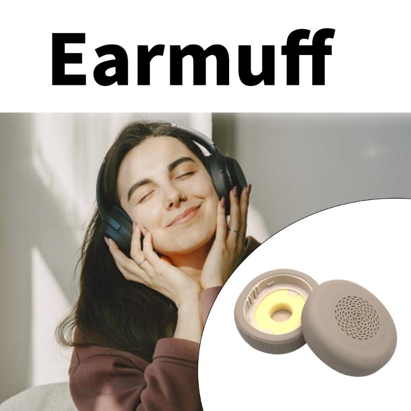 Replacement Protein Leather Earpads Ear Pad for Evolve2 75 Headphones Ear Cushions Earmuffs Ear Cover