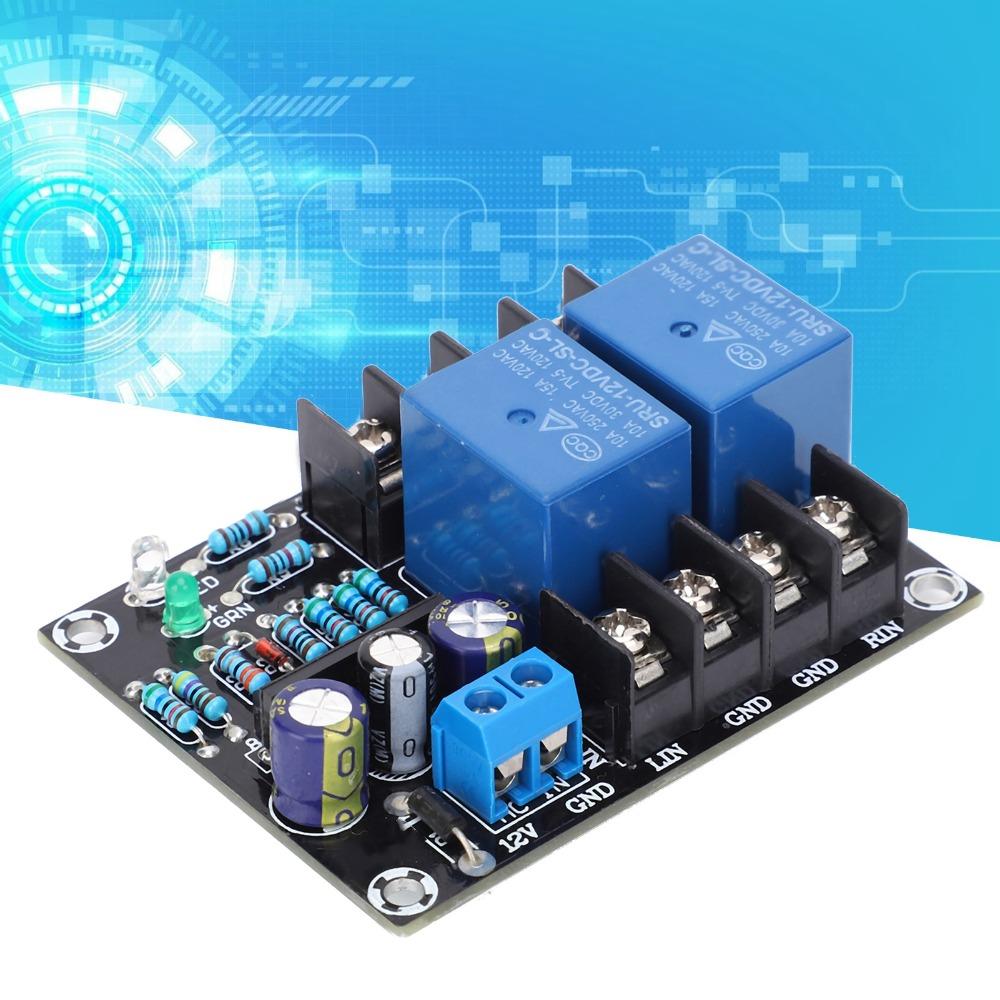 AC 12 -15V Speaker Protection Board Adjustable Dual Channel Module Speaker Circuit