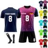 Personalised Shirts Kit Mens Girls With Name Number Custom Football Jerseys For Boys Training Suit