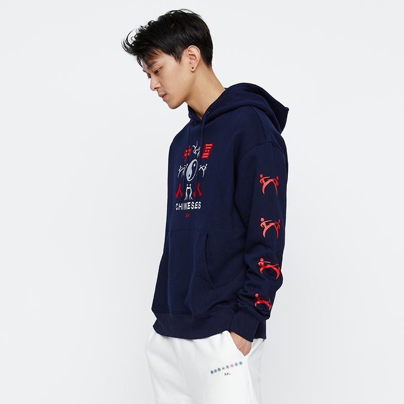 CLOT Sweatshirt Men's Navy Blue CTHD20FCN302-BL