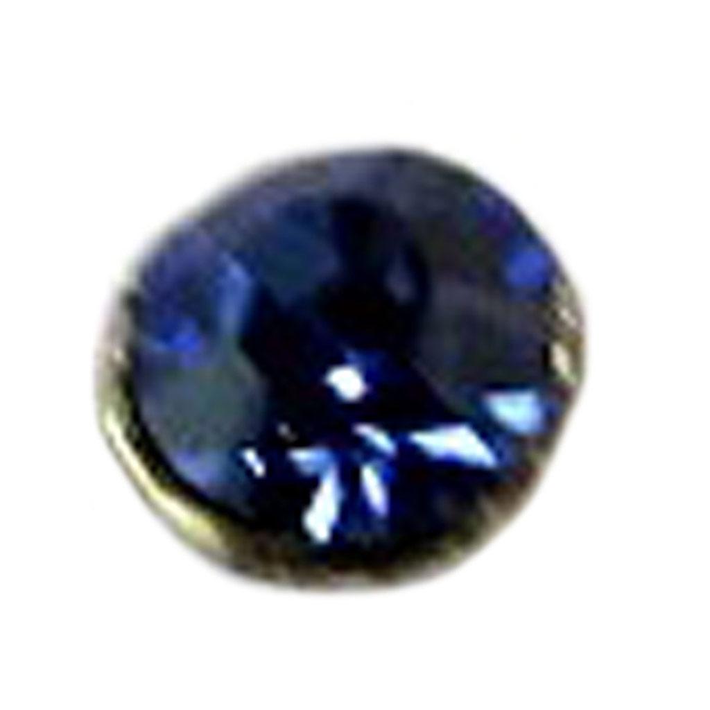 Les Trésors De Lily [G2104] - Blue 'Crystal' Silver Stud