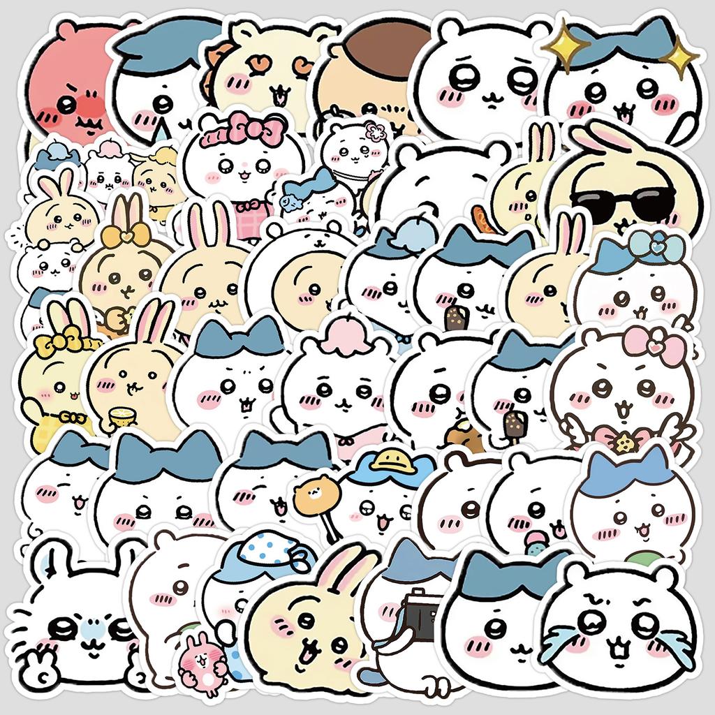 50 Cute Style Graffiti Stickers Mobile Phone Computer Waterproof Decorative Stickers Creative Stationery Stickers