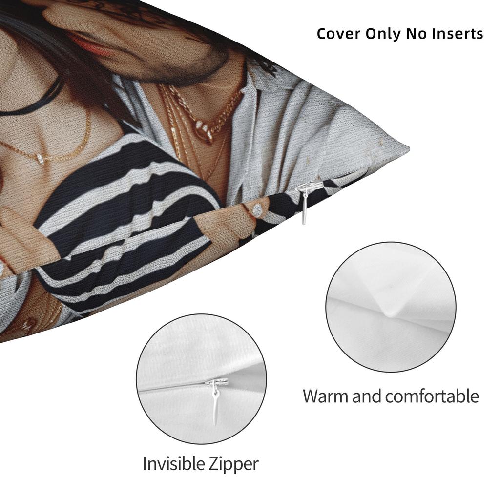 Singer S-Selena G-Gomez I Said I Love You First Pillowcases Funny Pillow Case For Sofa Home Decor Graphic Pillow Cover