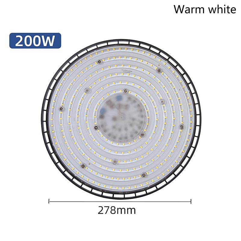 100/150/200 Вт 3500/6500K Светодиодные прожекторы типа НЛО Водонепроницаемые Коммерческие Промышленные Рыночные Складские Гаражные Мастерские Лампы