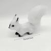 Plush Squirrel Miniatures Simulation Fur Simulation Animal Toy  Christmas Decorations