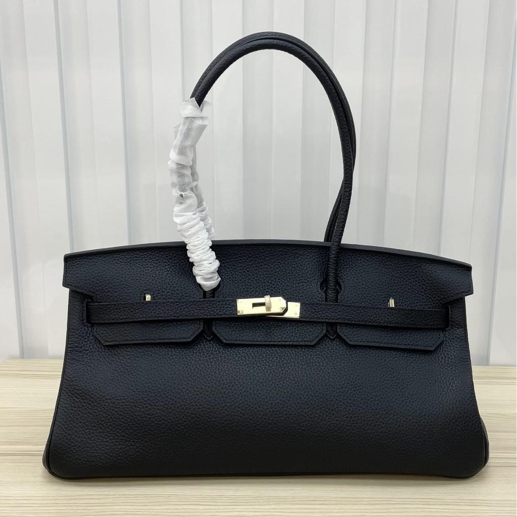 Top-grain Cowhide Genuine Leather Women's Bag, Large-capacity Handbag, High-end Commuting Single-shoulder Crossbody Bag for Women