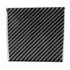 For Acura TL 2004-2008 LHD Rear Storage Box Trim Sticker Black Carbon Fiber Cover Interior Accessories Upgrade Decor Styling