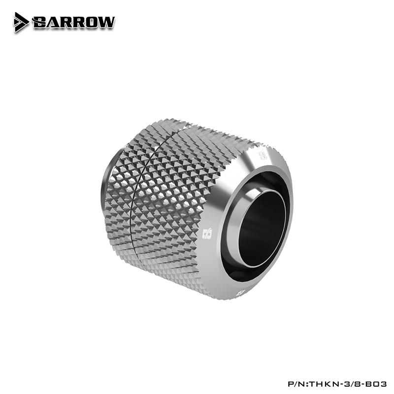Barrow G1/4“ 10x13мм, 10x16мм Фитинги для шлангов с ручной обжимкой, Соединитель-удлинитель для мягких трубок для корпуса компьютера, THKN-3/8