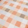 FUANNA Sweet Orange Time Flannel Nap Blanket