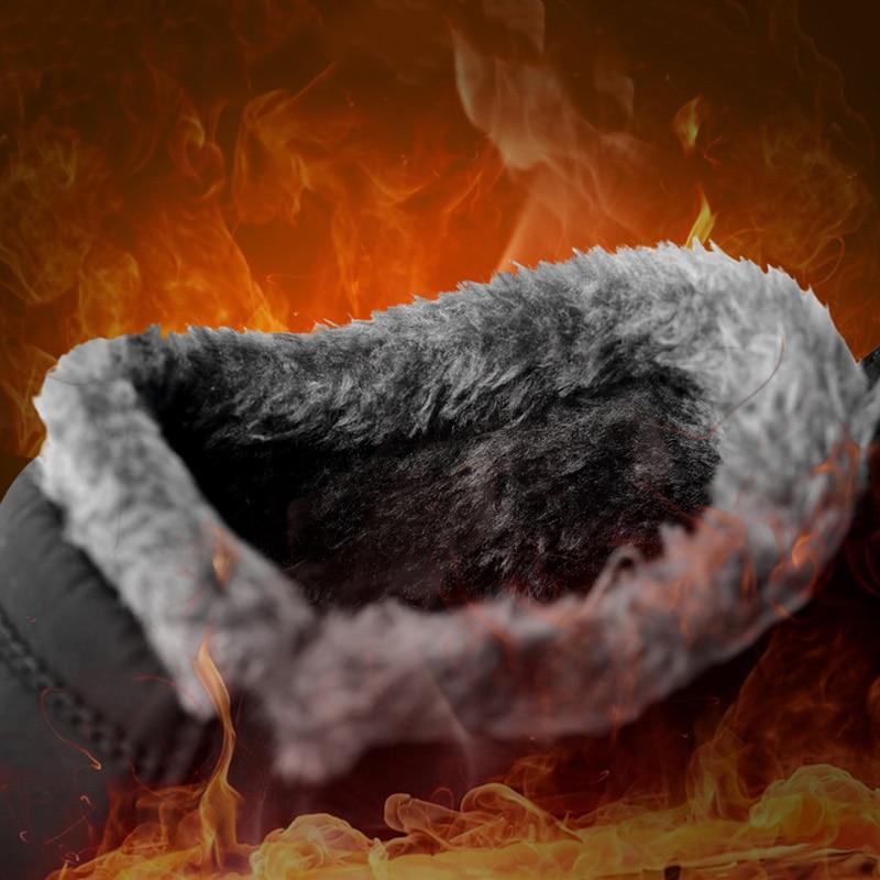 Женские ботинки Snow Fur Женская обувь Platform Slip on New Shoes Женские ботильоны Водонепроницаемые плоские ботинки Botas Mujer Зимние ботинки женские