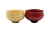 Лакированная посуда Kishu Tsunoda Seibei Shoten Bowl Суповая миска, пригодная для мытья в посудомоечной машине Деревянная лакированная посуда KAME тип 2 Натуральный x Коричневый Набор из 2 BC