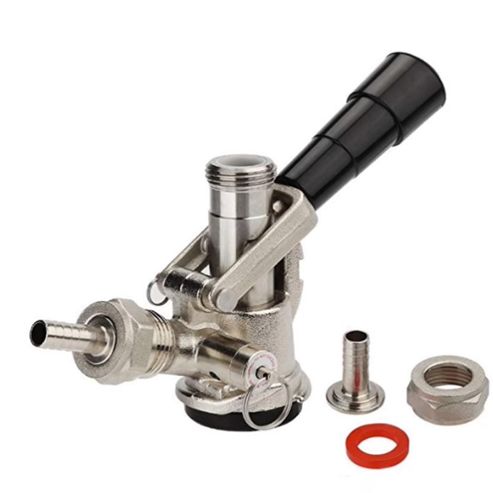 Соединительная муфта для бочонка Диспенсер для разливного пива для домашнего пивоварения Соединительная головка для домашнего пивоварения Диспенсер для вина и пива