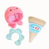 G Triger Ice Cream-shaped Stuffed Animal Costume [Cone] for 10cm Stuffed Animal Clothes, Cotton Doll Clothes, Stuffed Animal Activity, Costume, Pink,